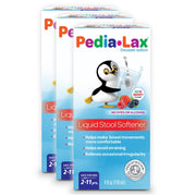 Pedia-Lax Liquid Stool Softener for Kids | Berry Flavor, 4 Fl Oz, Pack of 3