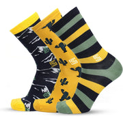 The Sock Street - Men's Dress Socks, 3 Pairs, Size 9-12