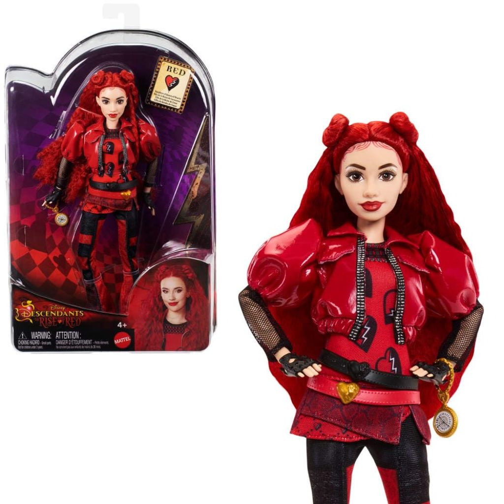 Mattel Disney Descendants: The Rise of Red Fashion Doll & Accessory