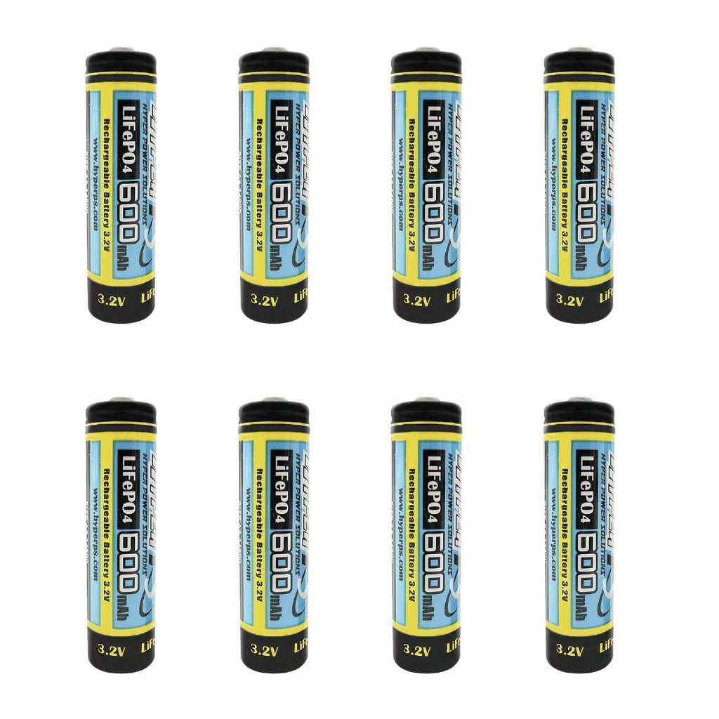 HyperPS 3.2V 600mAh (1.97x0.55 inch) Rechargeable Battery