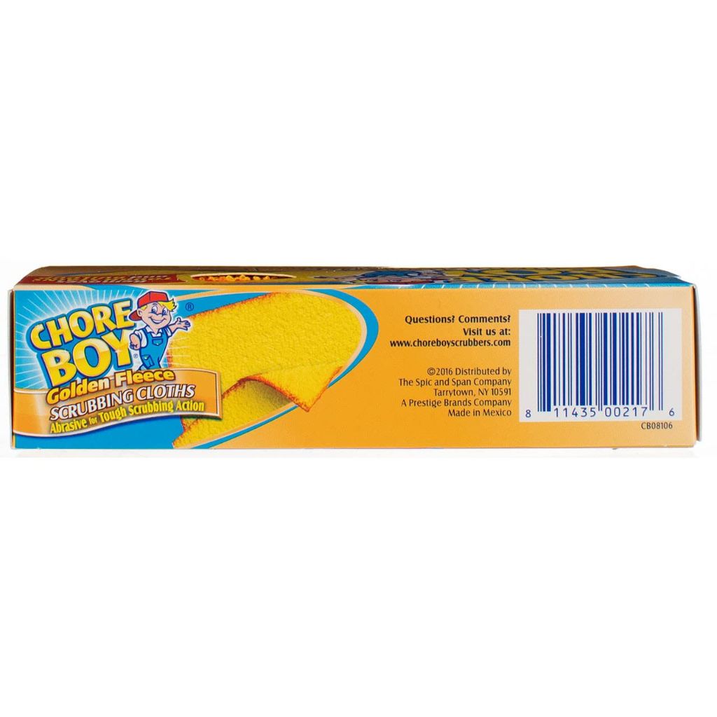 Chore Boy Golden Fleece Scrubbing Cloth, 2 ct-2 pk