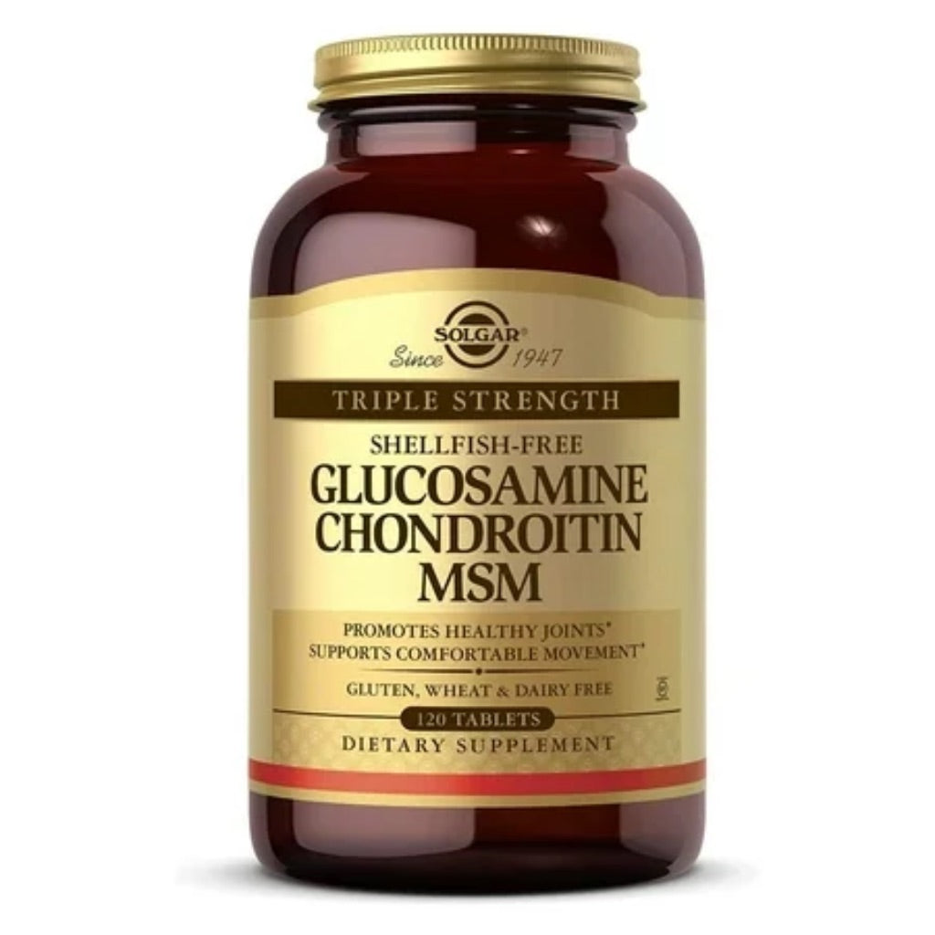 Solgar Glucosamine Chondroitin MSM Extra Strength 120 Tabs