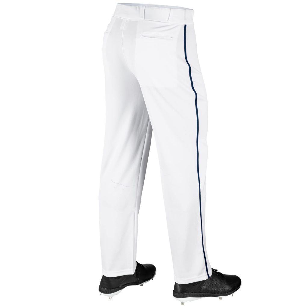 Champro MVP OB Open Bottom Baseball Pant with Contrast Color Braid Piping and Reinforced Double Knee