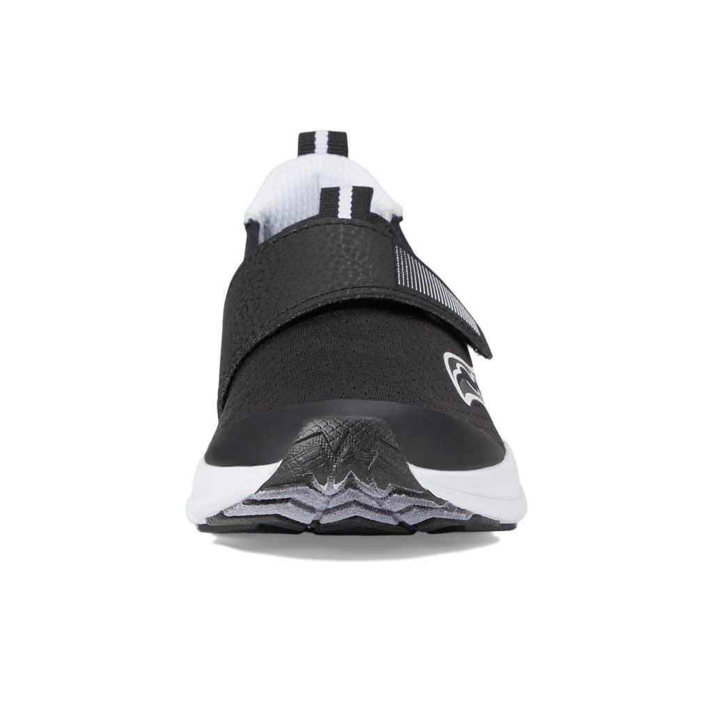 Saucony Breeze Sport JR Toddler Sneakers, Black/White - size 5