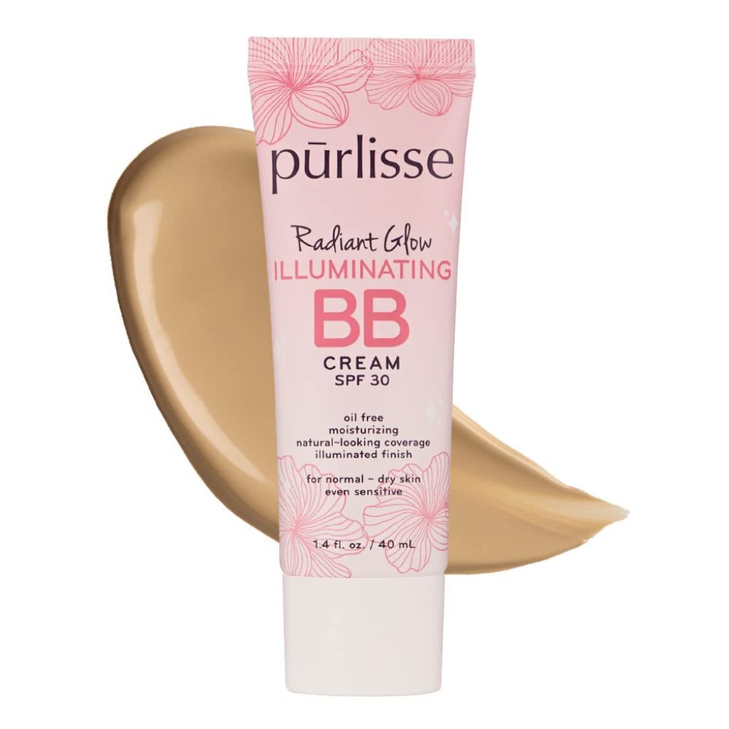 Pūrlisse Radiant Glow Illuminating BB Cream with SPF 30 - Medium (1.4 oz)