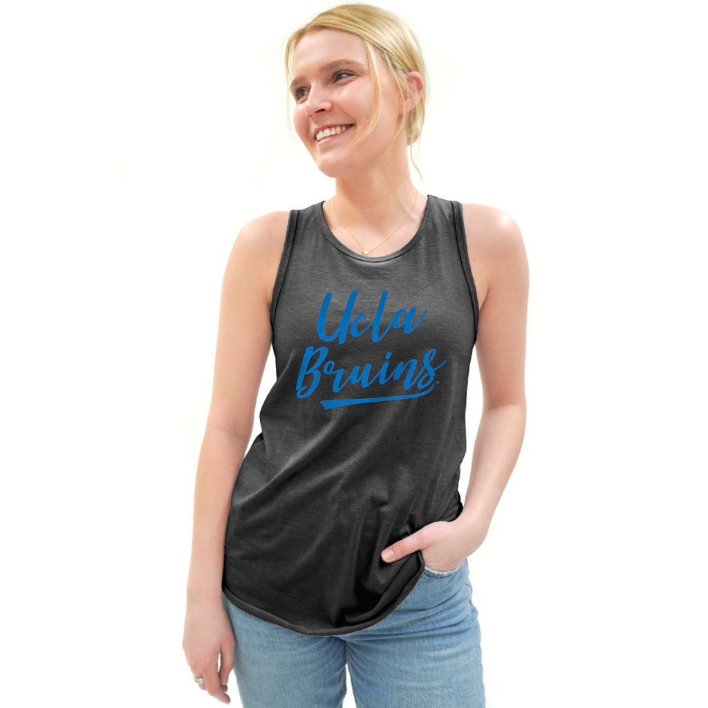 UCLA Bruins NCAA Officially Licensed Women's Tank Top Tri-Blend Signature, Medium