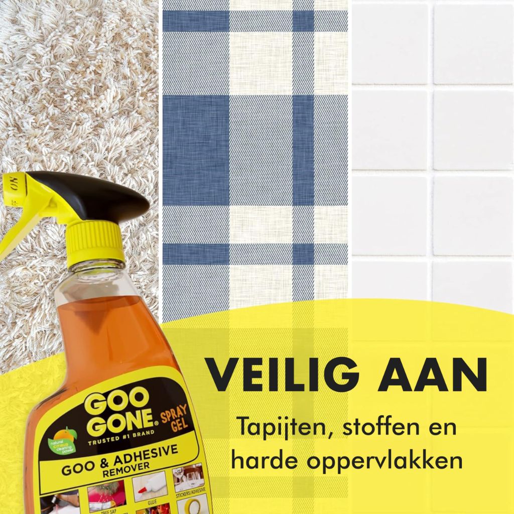 Goo Gone Goo & Adhesive Remover Spray Gel - 12 fl. oz.