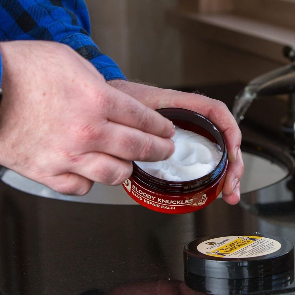 Duke Cannon Bloody Knuckles Hand Repair Balm - Unscented Moisturizer (5 oz.)