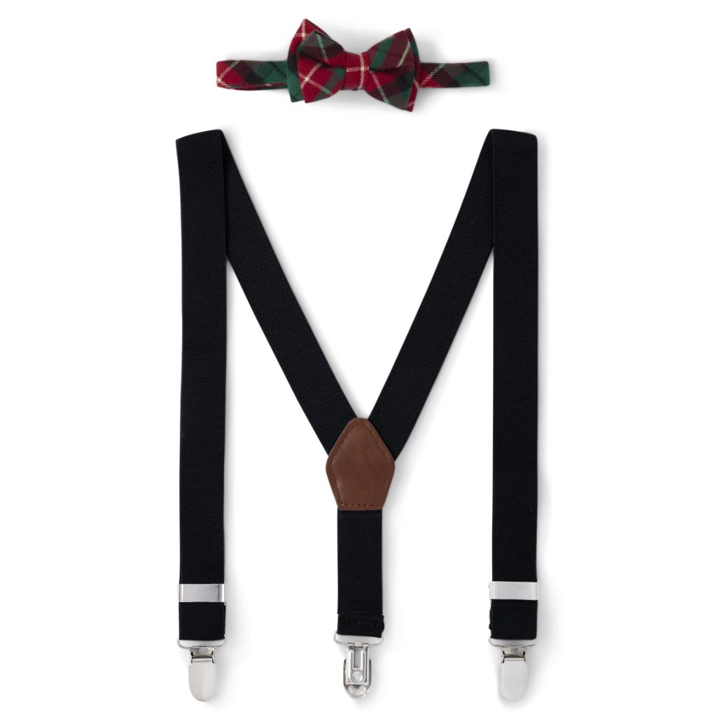 Gymboree,and Toddler Bow Tie and Suspenders Set,Royal,12-24 MONTHS