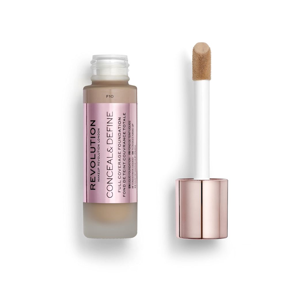 Makeup Revolution Conceal & Define Foundation, F10, 23ml