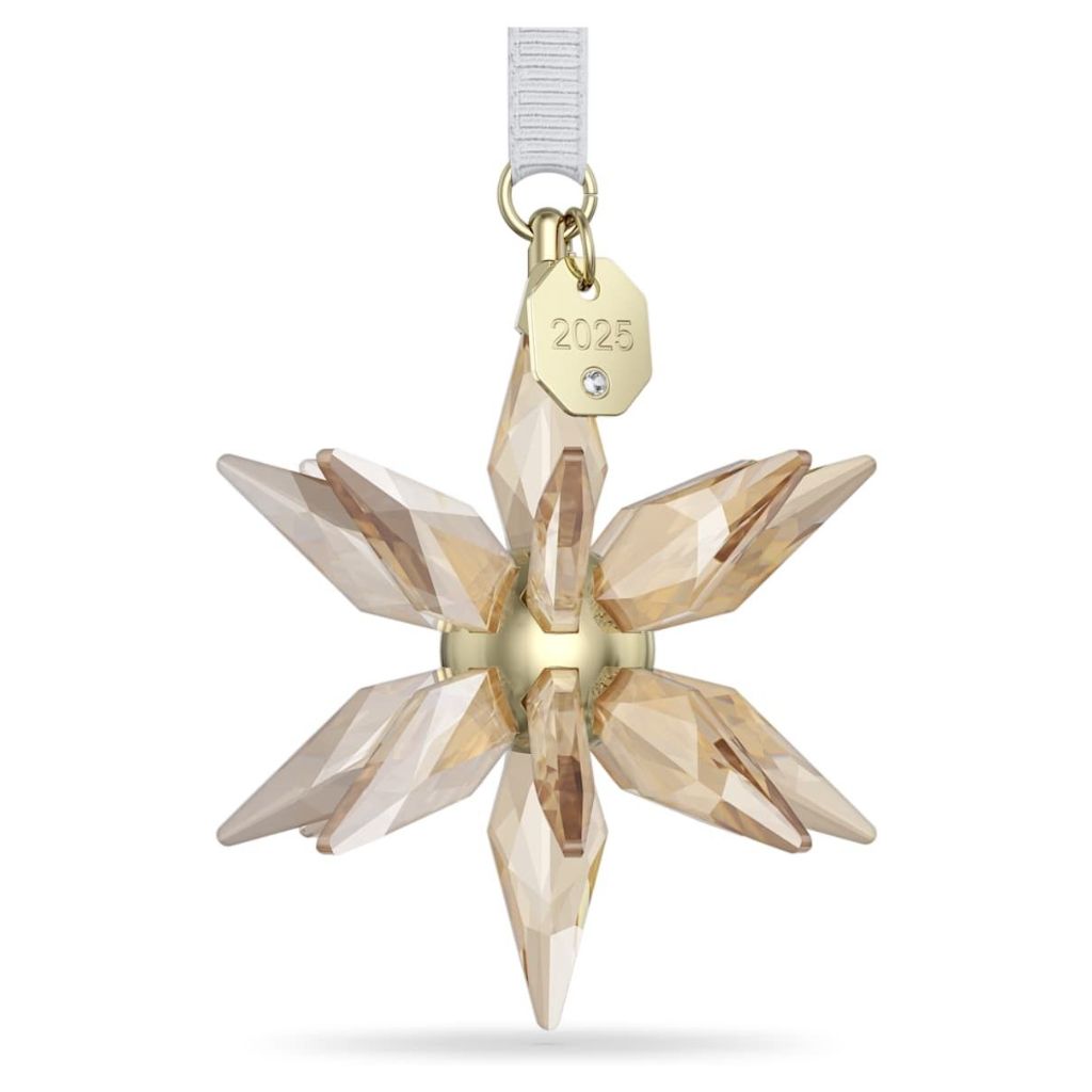 Swarovski Annual Edition 2025 Festive 3D Champagne Star Ornament 5701505