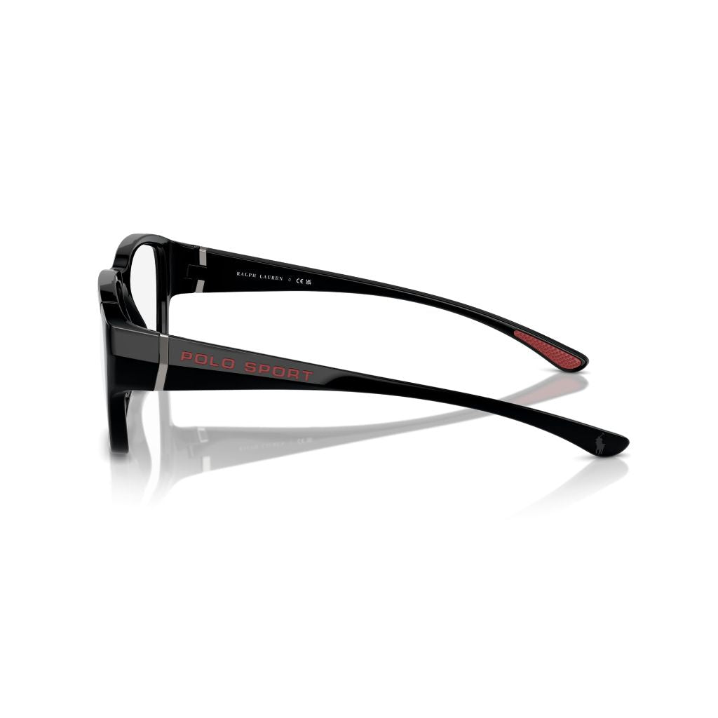 Polo Ralph Lauren PH2276U 8138 Universal Fit Eyewear Frames - Shiny Black, 58 mm
