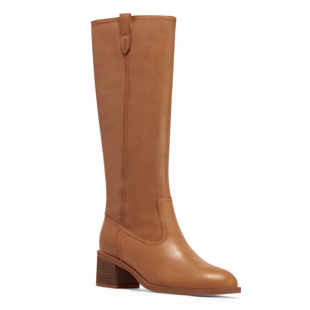 Coutgo Womens Knee High Boots, Brown - size 6.5