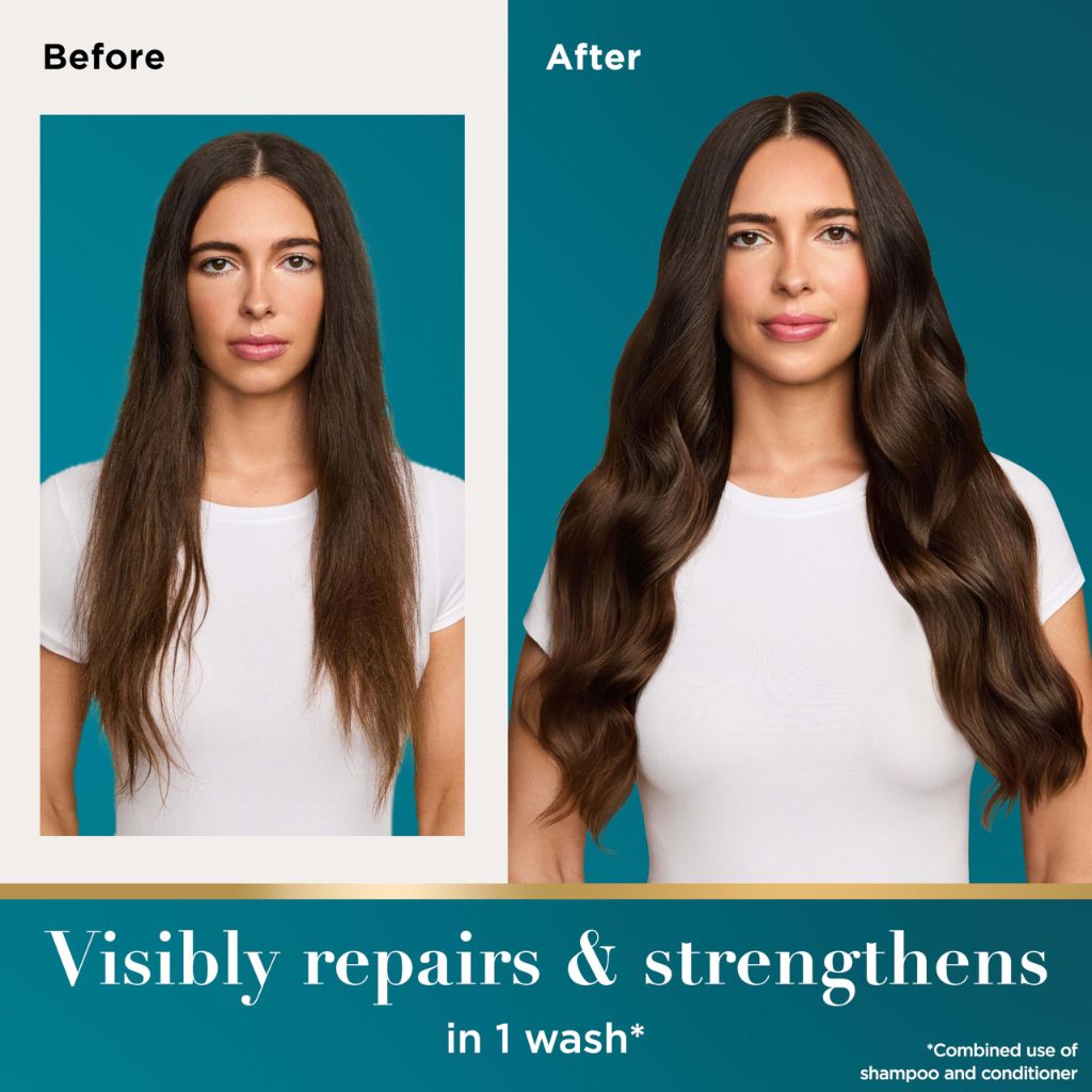 OGX Renewing + Argan Oil of Morocco Shampoo & Conditioner Set, 25.4 fl. Oz (Pack of 2)