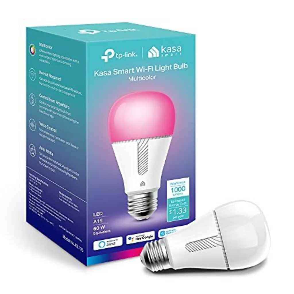 TP-Link KL135 Kasa Smart Wi-Fi Light Bulb (Multicolor)