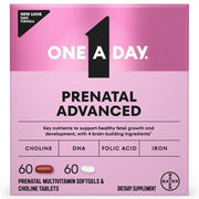 One A Day Advanced Prenatal Multivitamin with Choline  60+60 Count