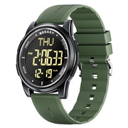 Beeasy Mens Metal Digital Watch Waterproof with Stopwatch Alarm Dual Time Countdown, Ultra-Thin Super Wide-Angle Display Digital Wrist Watches for Men Women