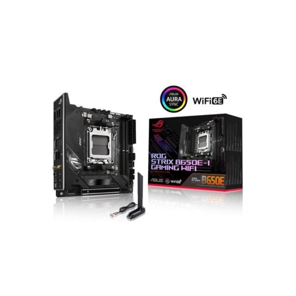 ASUS ROG Strix B650E-I Gaming WiFi AMD B650 AM5 Ryzen™ Desktop 9000 80 ...
