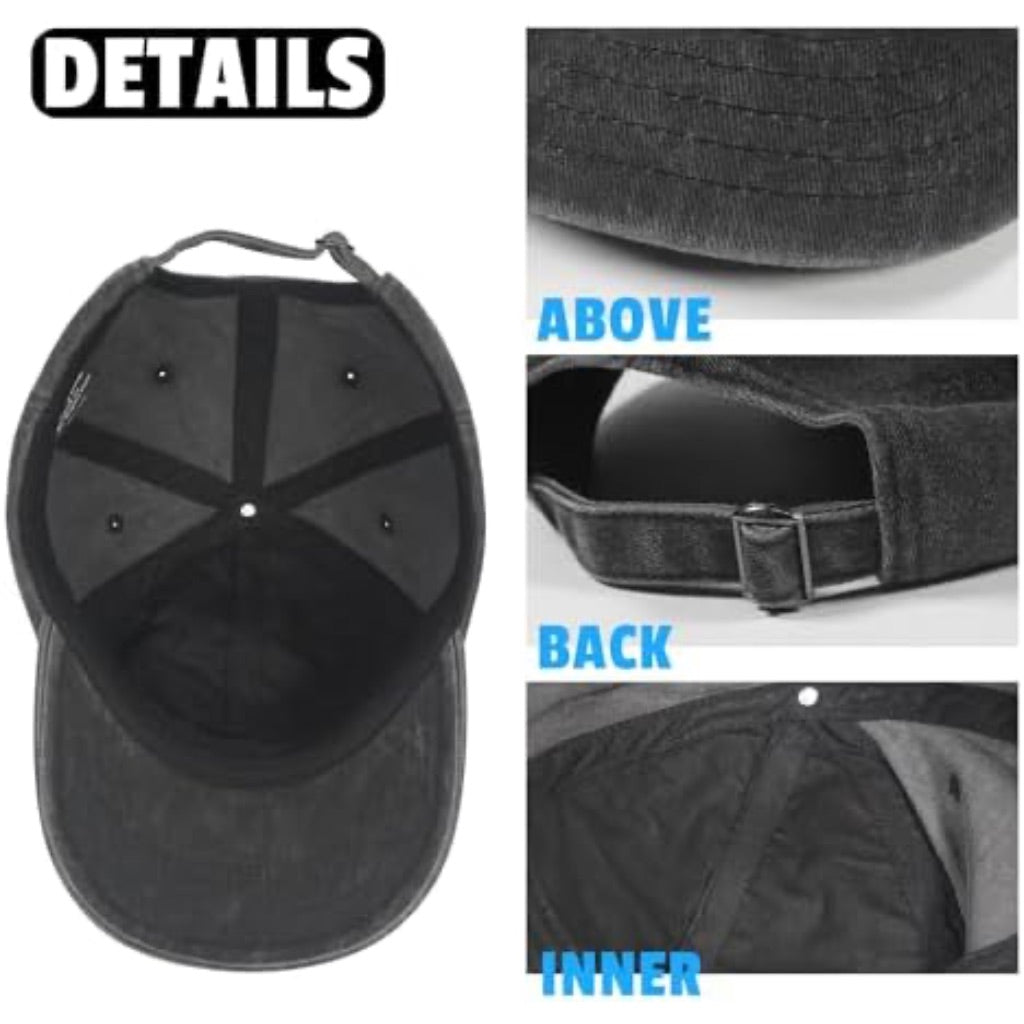 1965 Vintage Hat "Aged to Perfection" - Adult OSFA, Gray