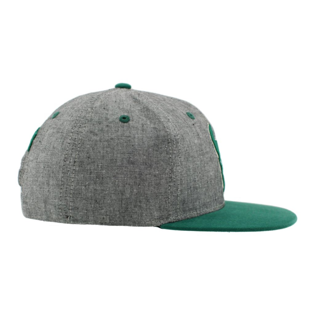 Milwaukee Bucks NBA Officially Licensed Adjustable Snapback Hat Heather Black