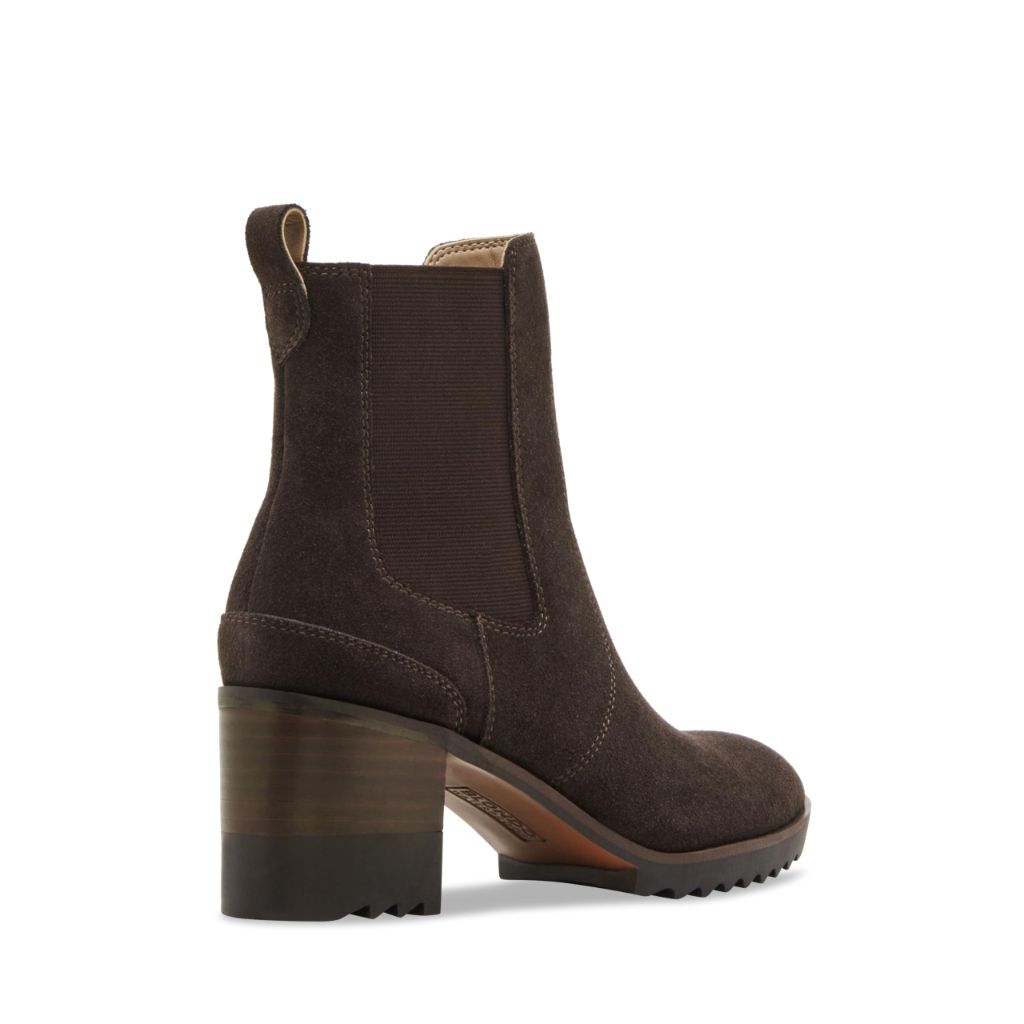 Blondo Women's Waterproof Rai Ankle Boot, Java Suede, 10