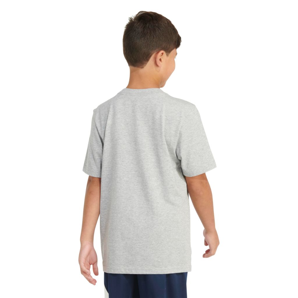 Adidas Boys Short Sleeve USA Proud Heather Tee, Medium Grey Heather, 2T
