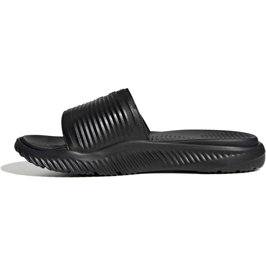 adidas Men's Alpharesponse 2.0 Shower Slide - Black, Size 17