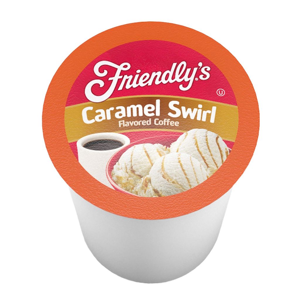 Friendly's Caramel Swirl Keurig K-Cup Coffee Pods, 40 Count