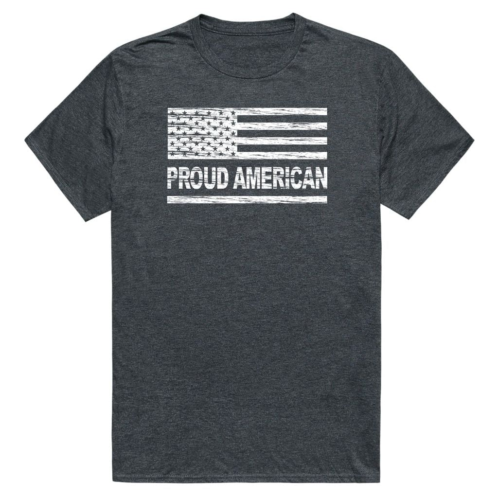 Rapiddominance America Tees - Heather Charcoal Men's T-Shirt (Size L)