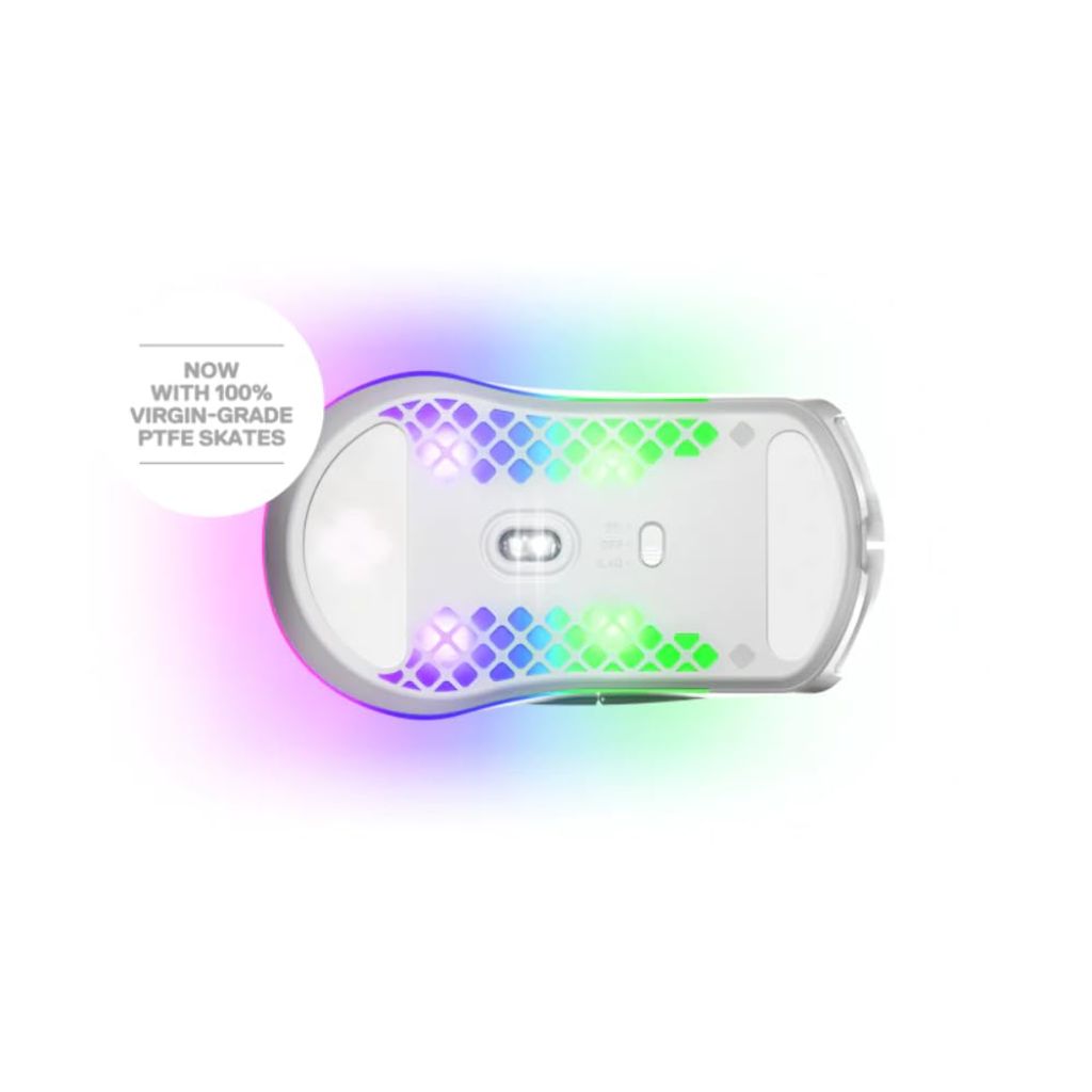 SteelSeries Aerox 3 Wireless Gaming Mouse - White