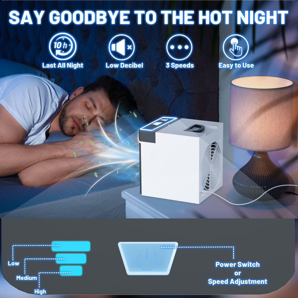 Extreme Speed Air Cooler Portable Air Conditioner