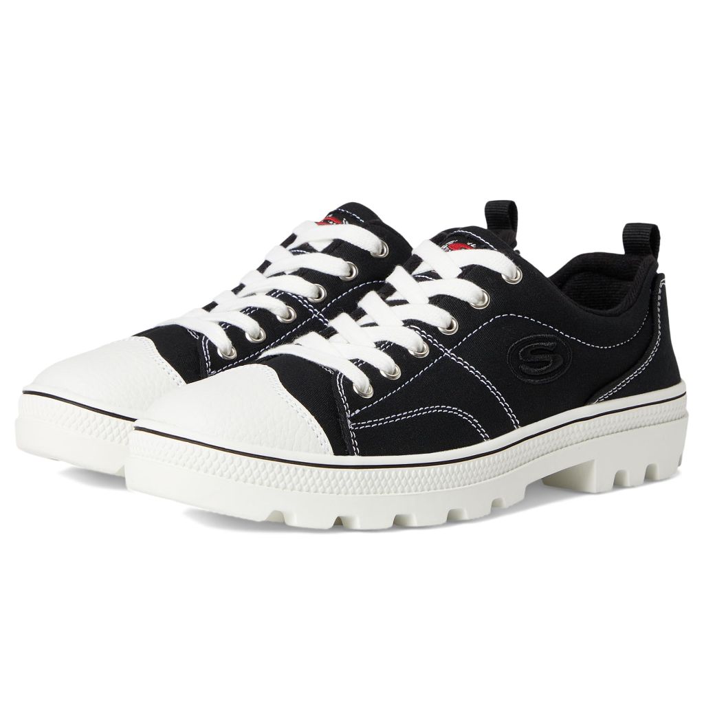 Skechers Women's Roadies True Roots Sneakers - Black, Size 8