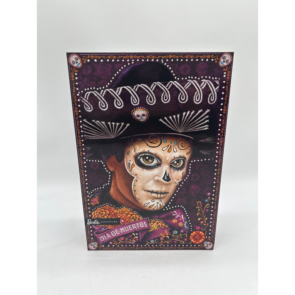Barbie 2021 Dia De Muertos 2021 Ken Doll (12-in) Wearing Embroidered Shirt & Serape