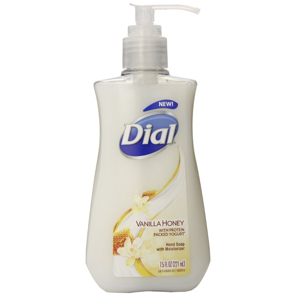 Dial Liquid Hand Soap, Vanilla Honey with Protein Packed Yogurt, 7.5 Fl Oz