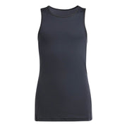 adidas Girls Club Tennis Tank Top - Black, Large