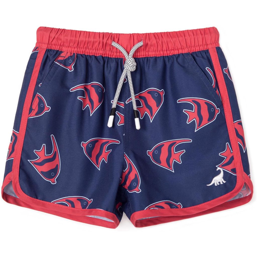 SURF CUZ Boys Swim Trunks Retro - Size 7