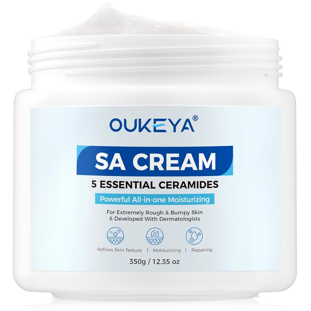 OUKEYA SA Cream for Rough & Bumpy Extremely Dry Skin | 12.35 oz