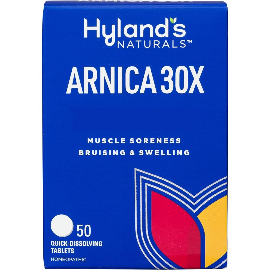 Hyland's Arnica Montana 30x Tablets, Natural Relief of Bruises, Quick Dissolving Tablets - 50ct