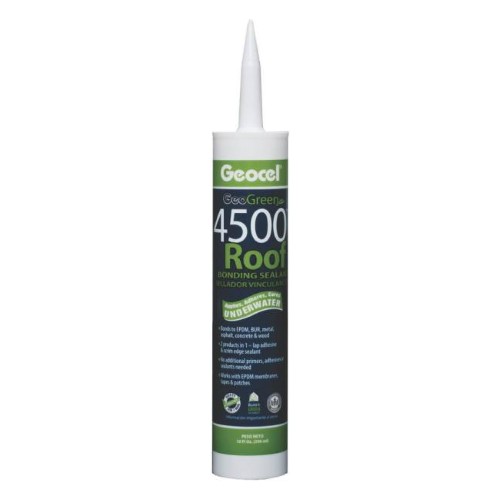 Geocel 4500 Black Scypolymer Roof and Flashing Sealant 10 Oz