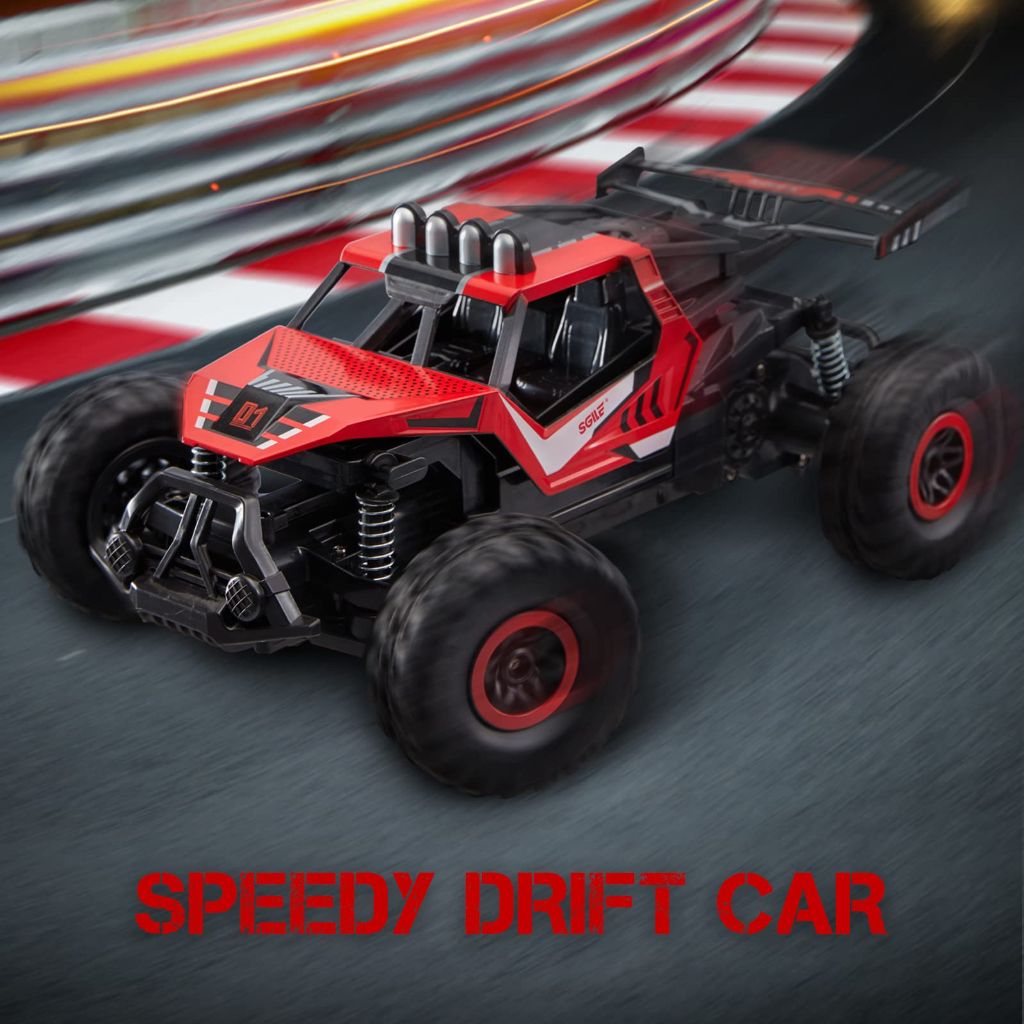 SGILE Remote Control Car Toy for Boys, 2.4 GHz RC Drift Race Car