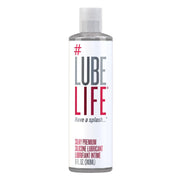 LUBELIFE Silky Premium Silicone Lubricant, Unscented, Non-Sticky and Water-Resistant, 8oz