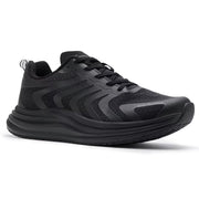 Women's Orthopedic Arch Support Tennis Shoes,Ankle Pain Relief Black Size 6.5