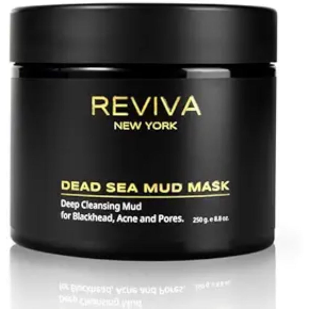 Dead Sea Mud Mask for Face and Body - Clay Mask for Blackhead Remover, Acne Treatment and Pore Minimizer - Organic Clay Mask for Men & Women - Deep Cleansing Recovery Mud Mask for Skincare