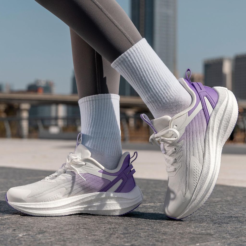 SZ 11, OUTJET Women's Running Shoes Lightweight Cushioned Sneakers | Purple