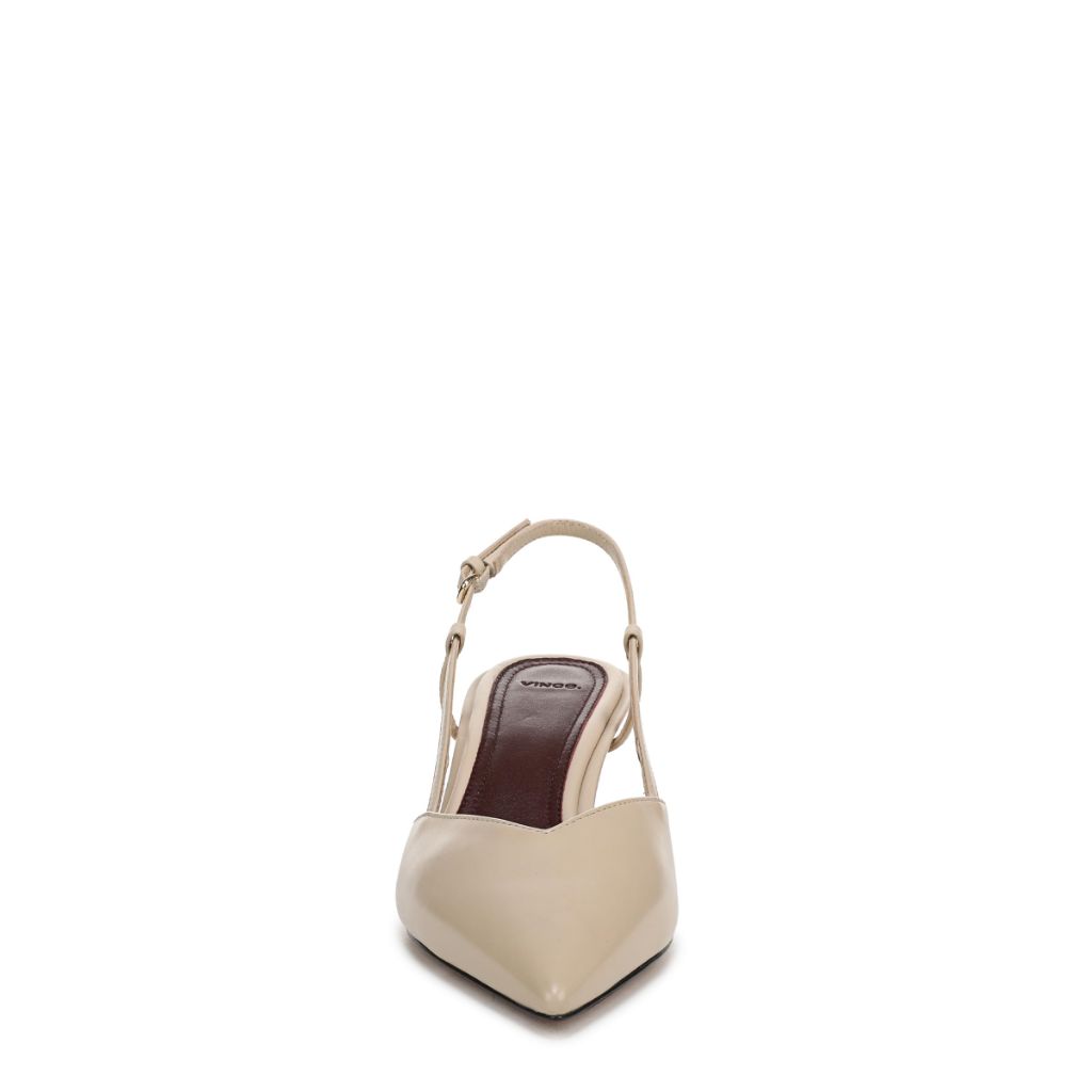 Vince Womens Levvy Pump Birch, Sand Leather - size 5