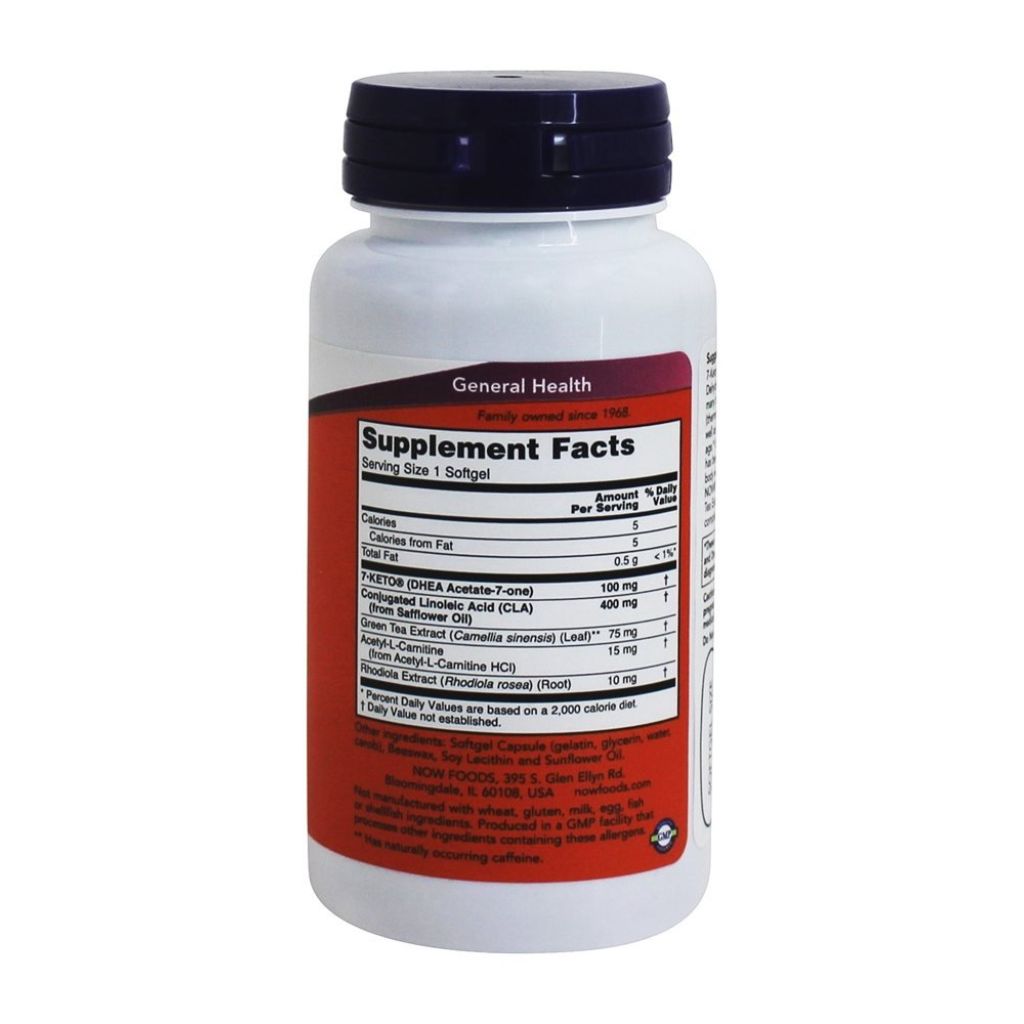 NOW Foods 7-Keto LeanGels-60 Softgels
