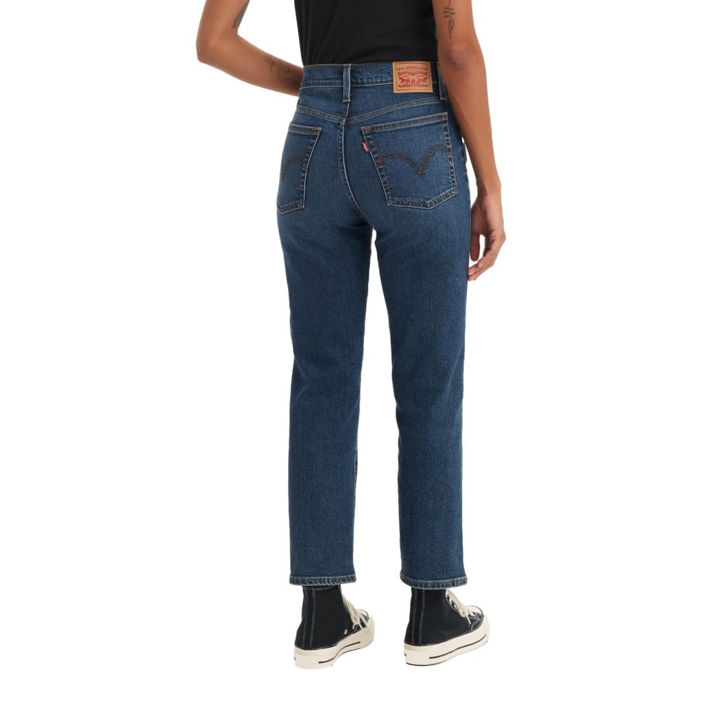 Levi's Women's Wedgie Straight Jeans, Indigo Here We Go, 27 Regular