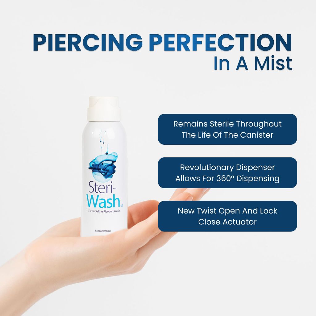 Steri-Wash Aftercare Piercing 3oz