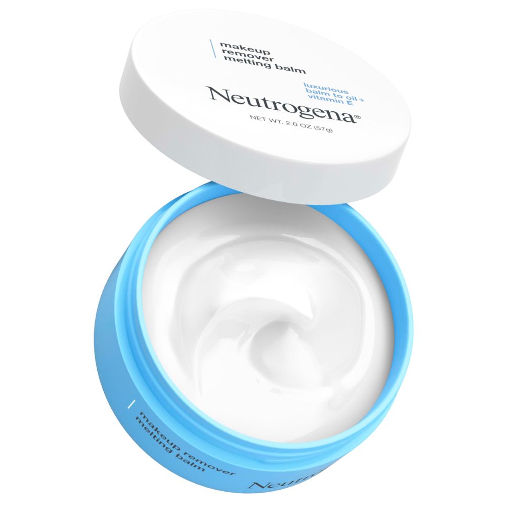 Neutrogena Makeup Remover Melting Balm to Oil with Vitamin E, Travel-Friendly , 2.0 oz