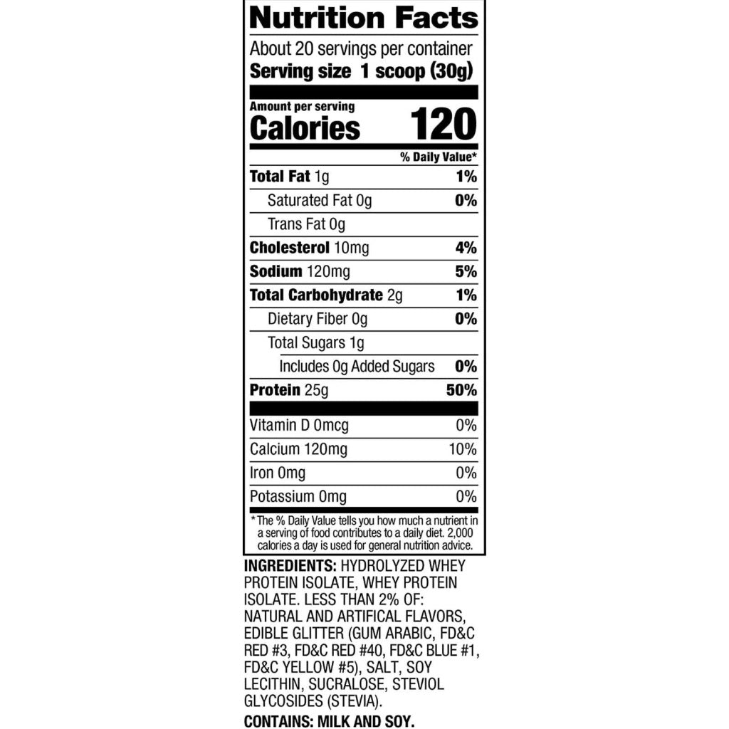 Dymatize ISO 100 Hydrolyzed Protein Powder|  Fruity Pebbles